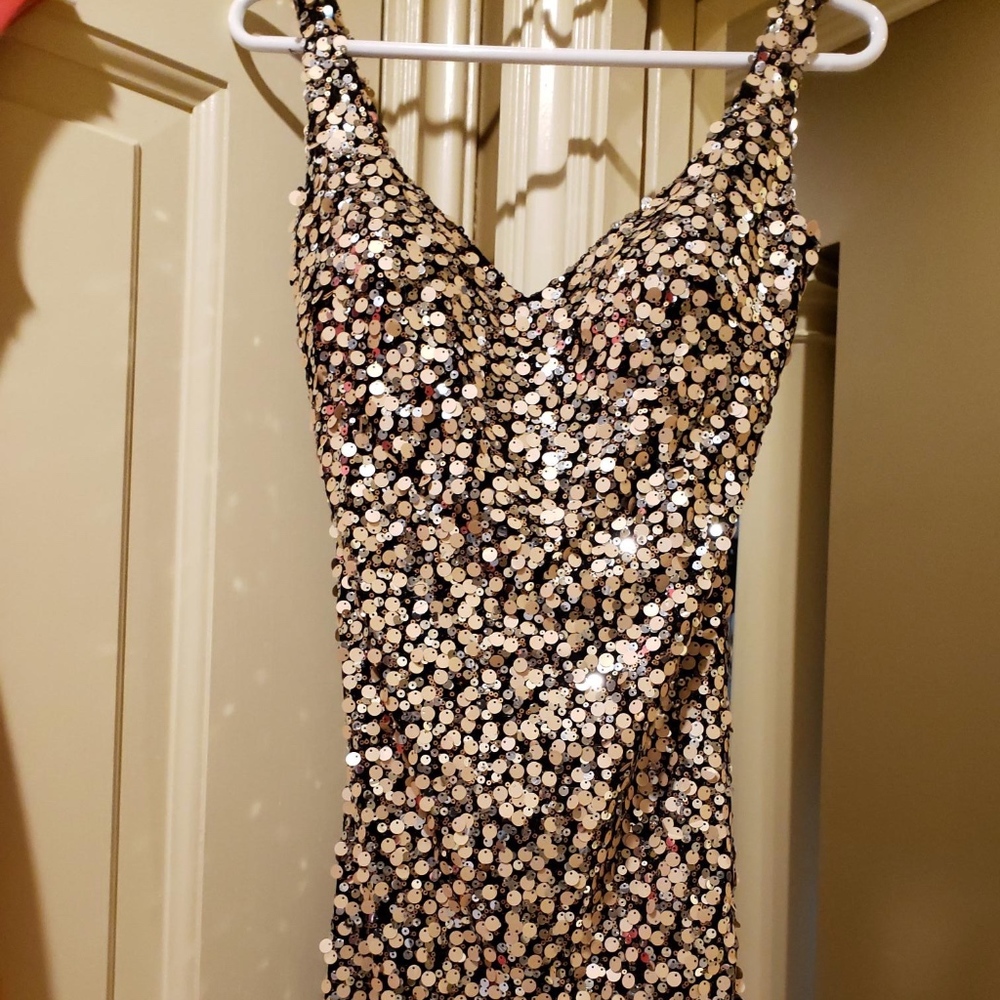 Sequin cocktail dress
